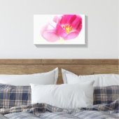 MOOIE ROZE TULPEN CANVAS AFDRUK (Insitu (Slaapkamer))