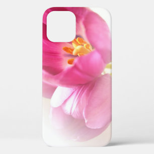 Mooie Roze Tulpen iPhone 12 Hoesje