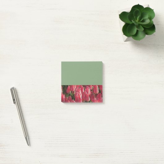 Mooie Roze Tulpen Post-it® Notes (Kantoor)