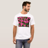 MOOIE ROZE TULPEN T-SHIRT (Voorkant volledig)
