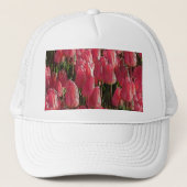 Mooie Roze Tulpen Trucker Pet (Voorkant)