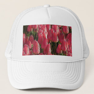 Mooie Roze Tulpen Trucker Pet