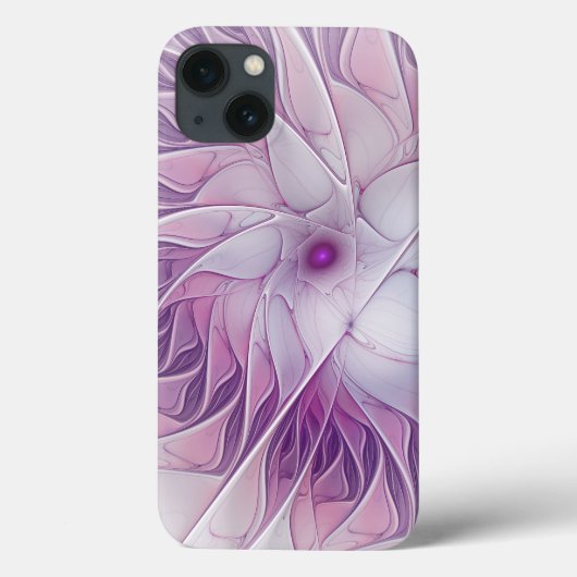 Mooie roze ventilator moderne Abstracte fractale k Case-Mate iPhone Case (Achterkant)