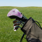 Mooie roze ventilator moderne Abstracte fractale k Golfheadcover (Insitu)