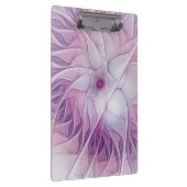 Mooie roze ventilator moderne Abstracte fractale k Klembord (Rechts)