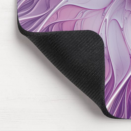 Mooie roze ventilator moderne Abstracte fractale k Muismat (Hoek)