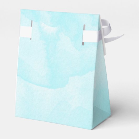 Mooie roze ventilator Sluit foto van zaterdag af Bedankdoosjes (Achterkant)