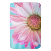 Mooie roze ventilator Sluiten Foto Badmat (Voorkant Verticaal)