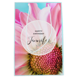 Mooie roze ventilator Sluiten Foto Medium Cadeauzakje