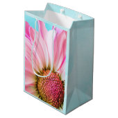 Mooie roze ventilator Sluiten Foto Medium Cadeauzakje (Achterkant Gekanteld)