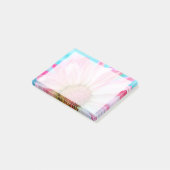 Mooie roze ventilator Sluiten Foto Post-it® Notes (Schuin)