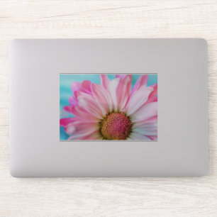Mooie roze ventilator Sluiten Foto Sticker
