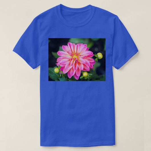 Mooie roze ventilator t-shirt (Design voorkant)