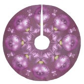 Mooie roze versiering kerstboom rok (Voorkant)