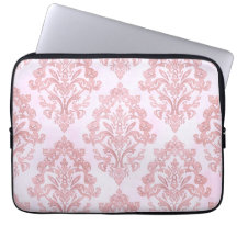 Mooie Roze Victoriaanse Damast Watercolor Patroon