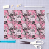 Mooie Roze Vintage Alice Theetijd Tissuepapier (Craft)