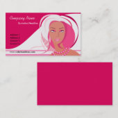 Mooie roze Visitekaartjes (Voorkant / Achterkant)