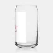 Mooie Roze Vlinders Persoonlijk Blikvorm Glas (Rechts)