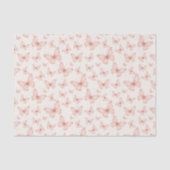 Mooie roze vlinders tissuepapier (Voorkant)