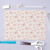 Mooie roze vlinders tissuepapier (Craft)