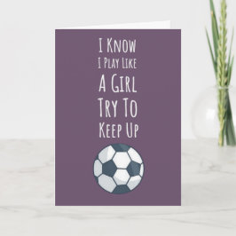 Mooie Roze Voetbal Kaarten Meisjes Voor Kinderen J