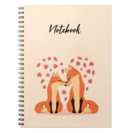 Mooie Roze Vos Notitieboekje Schattige Dieren Natu Notitieboek