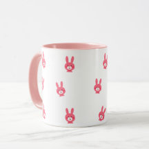 Mooie Roze Vrouwelijke Koffiekop