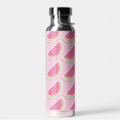 Mooie Roze Watermeloen Patroon Waterfles (Links)