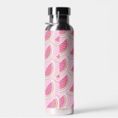 Mooie Roze Watermeloen Patroon Waterfles (Rechts)