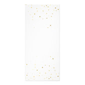 Mooie Roze Waterverf Hart Salon Service Menu (Achterkant)