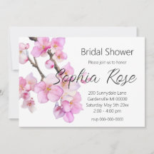 Mooie roze waterverf kersenbloesems