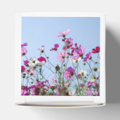 Mooie Roze Weide Bloemen Bedankdoosjes (Bovenkant)