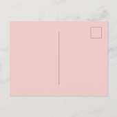 Mooie Roze Witte Hart Franje Briefkaart (Achterkant)