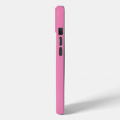 Mooie Roze Witte Kat iPhone Hoesje Aangepaste Naam (Achterkant / Links)