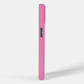 Mooie Roze Witte Kat iPhone Hoesje Aangepaste Naam (Achterkant / Rechts)