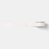 Mooie Roze Witte Strepen Grosgrain Lint (Voorkant)