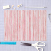 Mooie Roze Witte Strepen Tissuepapier (Craft)