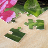 Mooie Roze Zinnia Puzzel (Zijkant)
