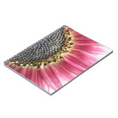 Mooie Roze Zonnebloem Notitieboek (Linkerzijde)