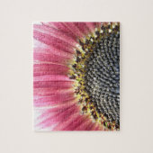 Mooie Roze Zonnebloem Puzzel (Verticaal)