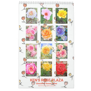 Mooie Rozen Art Calendar カ ン ダ ー Kalender