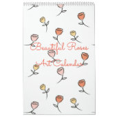 Mooie Rozen Art Calendar カ ン ダ ー Kalender (Hoes)
