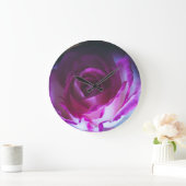 Mooie rozen bloem grote klok (Huis)