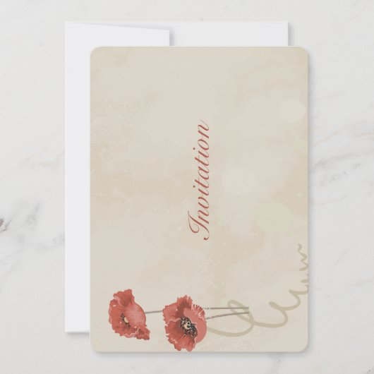 Mooie rozen bloem kaart (Voorkant)