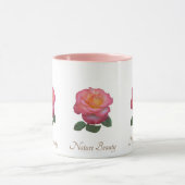 Mooie Rozen bloem Mok (Midden)