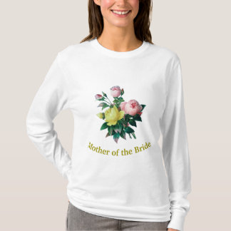 mooie rozen bloemen bruisen moeder t-shirt