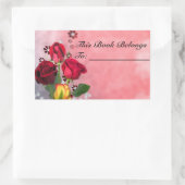 Mooie Rozen Book Label (Tas)