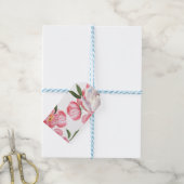 Mooie Rozen Cadeaulabel (Met Touw)