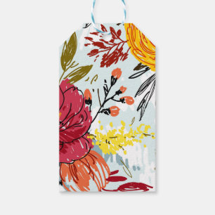 Mooie Rozen Cadeaulabel