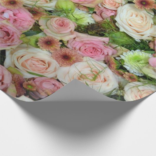 Mooie Rozen Cadeaupapier (Hoek)